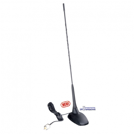 Albrecht CBM-517 massefreie CB-Funk Antenne, 44 cm
